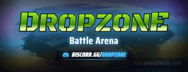 Battle Drop Grunge: a grunge battle drop scene laid out as a 650 by 250 forum signature for forums, with the server name across the middle and the invite on the ribbon.