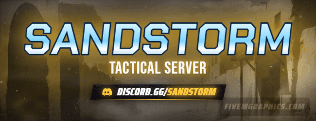 Tactical Dust Anime: a anime tactical dust scene laid out as a 650 by 250 forum signature for forums, with the server name across the middle and the invite on the ribbon.