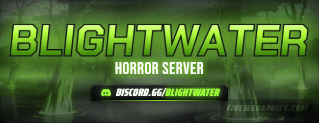 Toxic Swamp Anime: a anime toxic swamp scene laid out as a 650 by 250 forum signature for forums, with the server name across the middle and the invite on the ribbon.